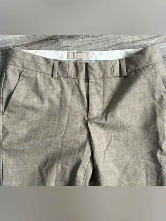 Banana Republic Tailored Dress Pants – Beige/Taupe – Size 4 - Picture 3 of 7